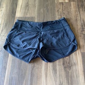 Black Lululemon Athletic Shorts
